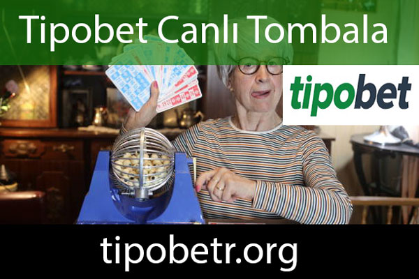 Tipobet canlı tombala oyununu güvenle iletmektedir.